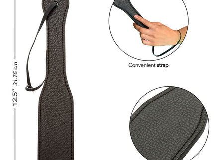 CALEXOTICS - NOCTURNAL PADDLE LEATHER BLACK