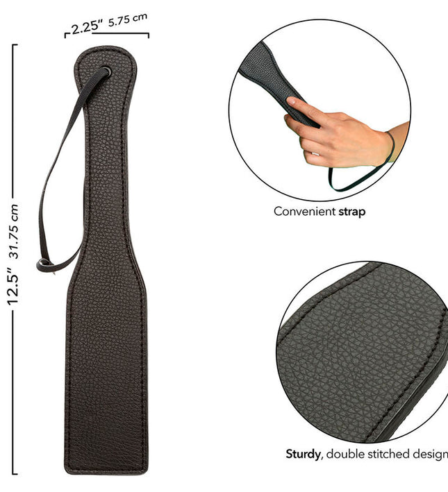 CALEXOTICS - NOCTURNAL PADDLE LEATHER BLACK