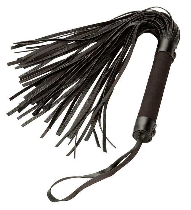 CALEXOTICS - NOCTURNAL FLOGGER LEATHER BLACK
