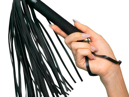 CALEXOTICS - NOCTURNAL FLOGGER LEATHER BLACK