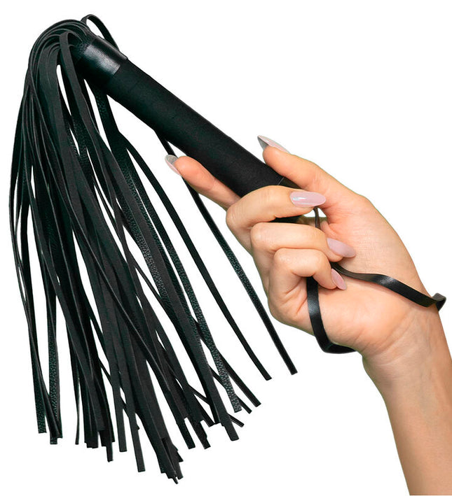 CALEXOTICS - NOCTURNAL FLOGGER LEATHER BLACK