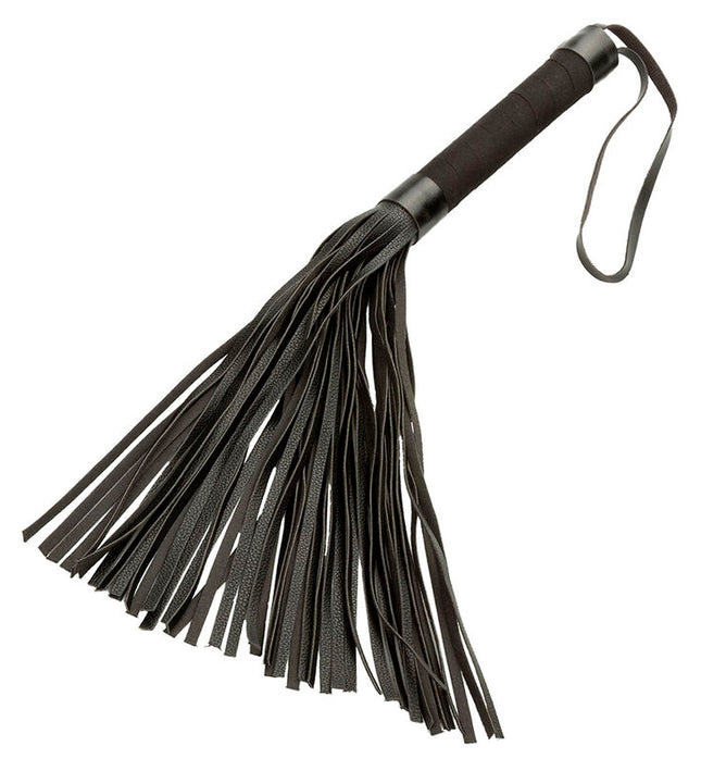 CALEXOTICS - NOCTURNAL FLOGGER LEATHER BLACK