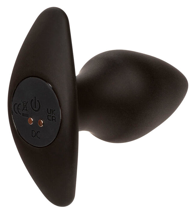 CALEXOTICS - ROCK BOTTOM PERFECT ANAL PLUG 10 VIBRATIONS SILICONE BLACK