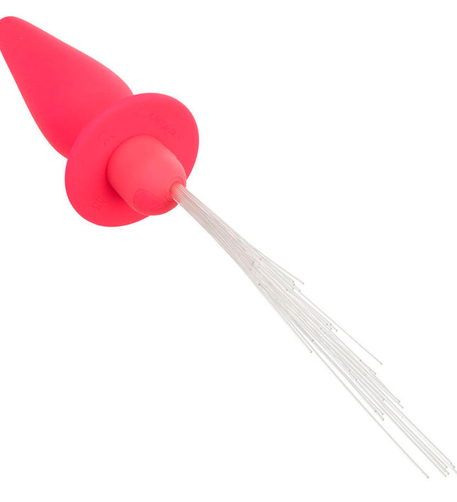 CALEXOTICS - SOUTHERN LIGHTS LIGHT UP ANAL PLUG 10 VIBRATIONS SILICONE PINK