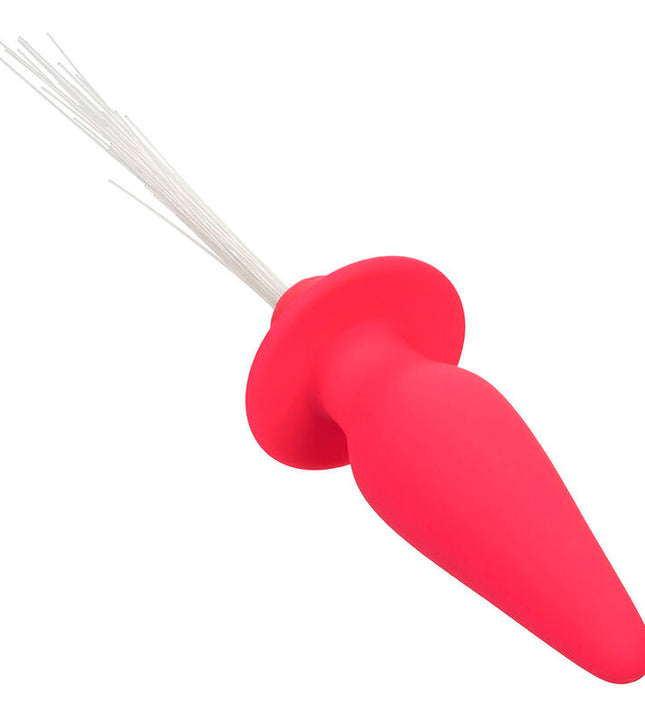 CALEXOTICS - SOUTHERN LIGHTS LIGHT UP ANAL PLUG 10 VIBRATIONS SILICONE PINK
