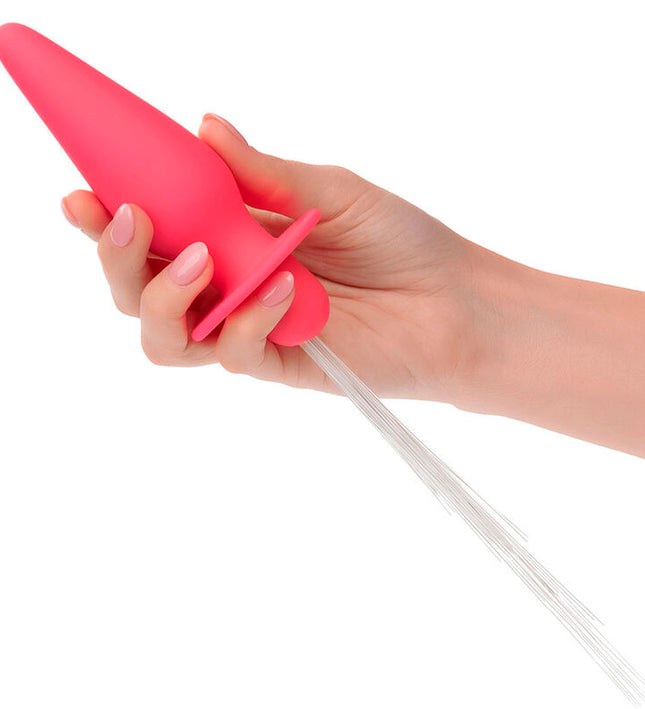 CALEXOTICS - SOUTHERN LIGHTS LIGHT UP ANAL PLUG 10 VIBRATIONS SILICONE PINK