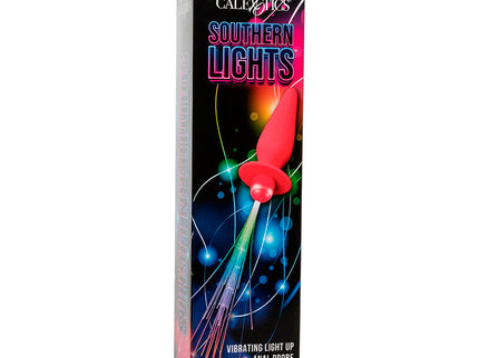 CALEXOTICS - SOUTHERN LIGHTS LIGHT UP ANAL PLUG 10 VIBRATIONS SILICONE PINK
