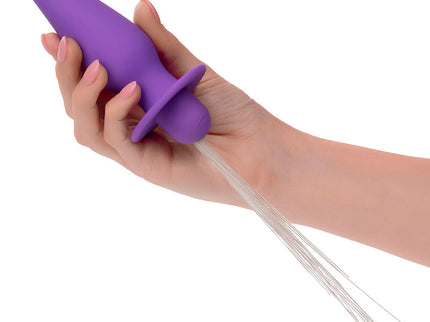 CALEXOTICS - SOUTHERN LIGHTS LIGHT UP ANAL PLUG 10 VIBRATIONS SILICONE PURPLE