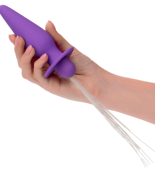 CALEXOTICS - SOUTHERN LIGHTS LIGHT UP ANAL PLUG 10 VIBRATIONS SILICONE PURPLE