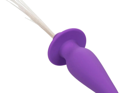 CALEXOTICS - SOUTHERN LIGHTS LIGHT UP ANAL PLUG 10 VIBRATIONS SILICONE PURPLE