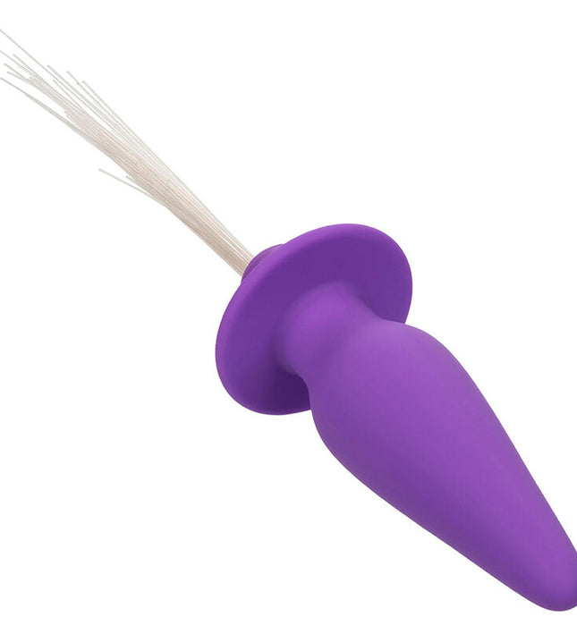 CALEXOTICS - SOUTHERN LIGHTS LIGHT UP ANAL PLUG 10 VIBRATIONS SILICONE PURPLE