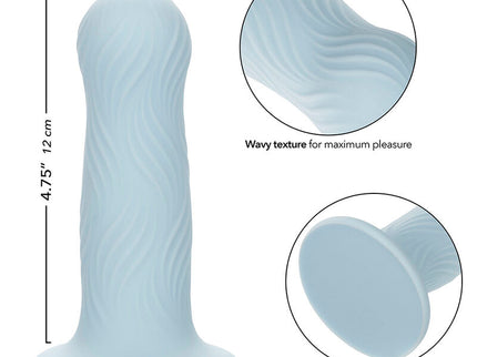 CALEXOTICS - WAVE RIDER FOAM ANAL PLUG BLUE