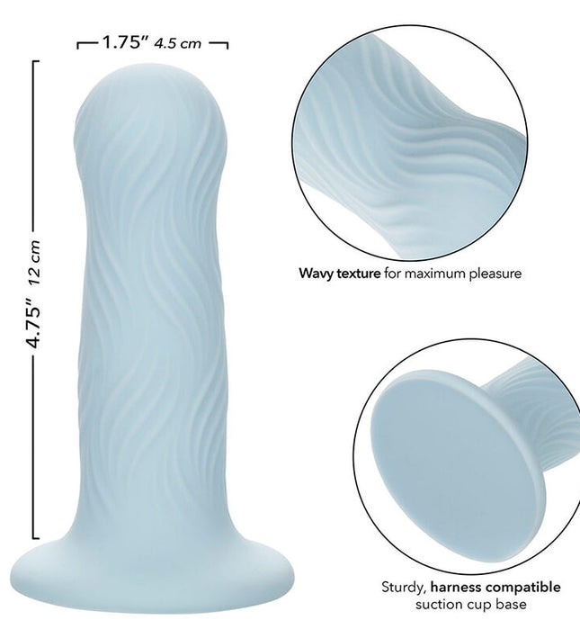 CALEXOTICS - WAVE RIDER FOAM ANAL PLUG BLUE