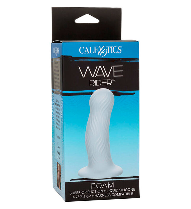 CALEXOTICS - WAVE RIDER FOAM ANAL PLUG BLUE