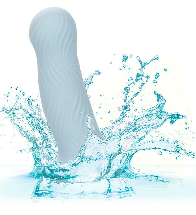 CALEXOTICS - WAVE RIDER FOAM ANAL PLUG BLUE