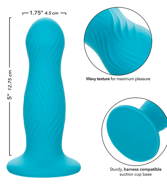 CALEXOTICS - WAVE RIDER SWELL ANAL PLUG BLUE