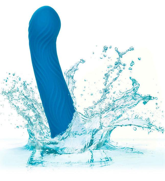 CALEXOTICS - WAVE RIDER RIPPLE ANAL PLUG BLUE
