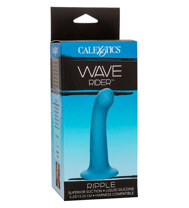 CALEXOTICS - WAVE RIDER RIPPLE ANAL PLUG BLUE
