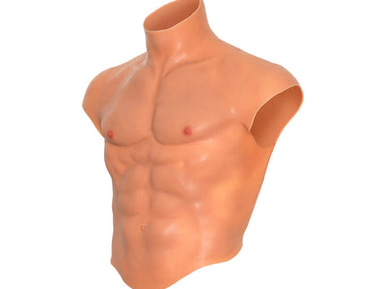 HIDDEN DESIRE - ALTER EGO SILICONE MALE TORSO SHIRT WITH ABS FLESH
