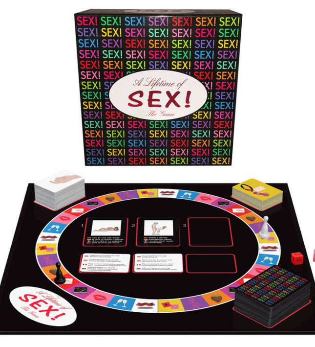 KHEPER GAMES - A LIFETIME OF SEX BOARD GAME