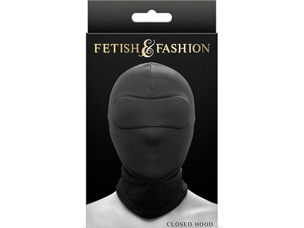 NS NOVELTIES - FETISH & FASHION CLOSED HOOD NYLON BLACK