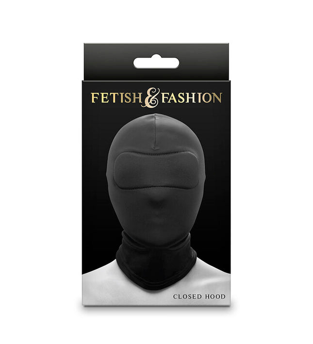 NS NOVELTIES - FETISH & FASHION CLOSED HOOD NYLON BLACK