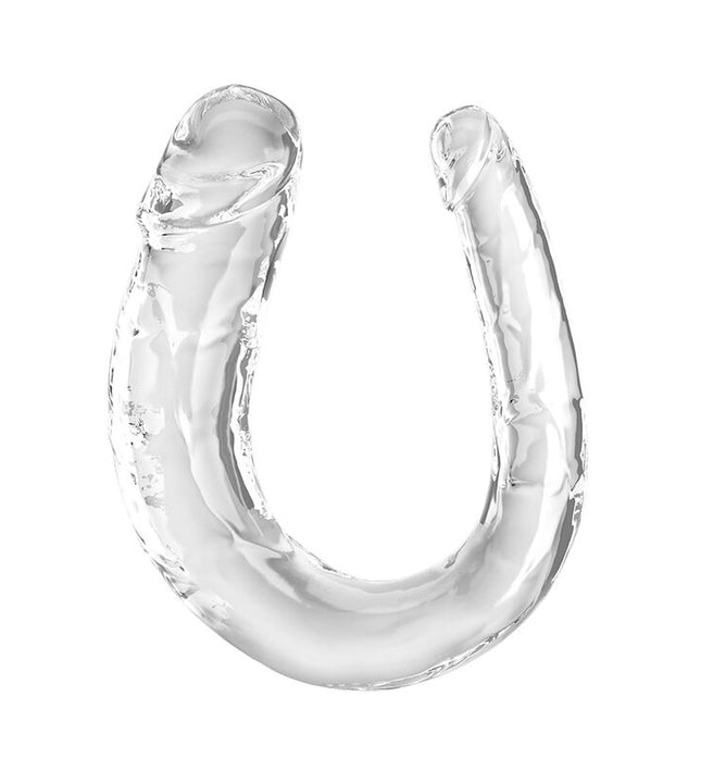 KING COCK - DOUBLE TROUBLE DOUBLE DILDO 33 CM CLEAR