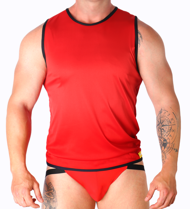 MACHO - RED T-SHIRT S/M