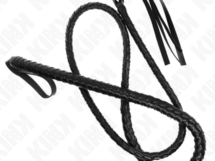 KINK - LONG BLACK SNAKE WHIP 210 CM
