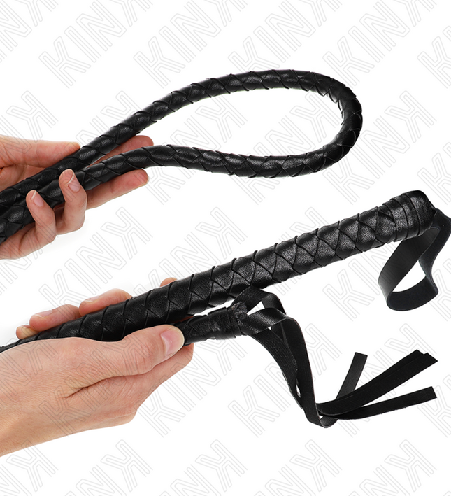 KINK - LONG BLACK SNAKE WHIP 210 CM