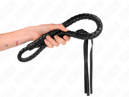 KINK - LONG WHIP WITH BEADS 110 CM