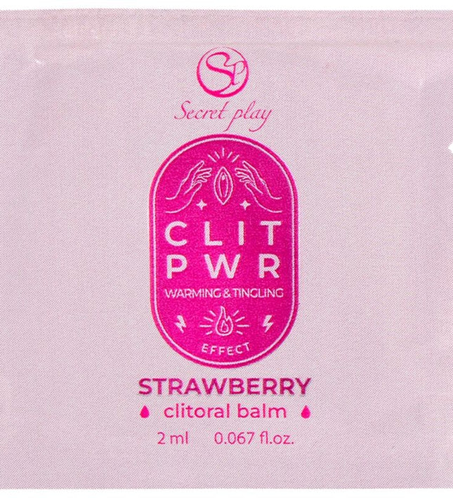 SECRETPLAY - SINGLE DOSE STRAWBERRY LUBRICANT 2 ML
