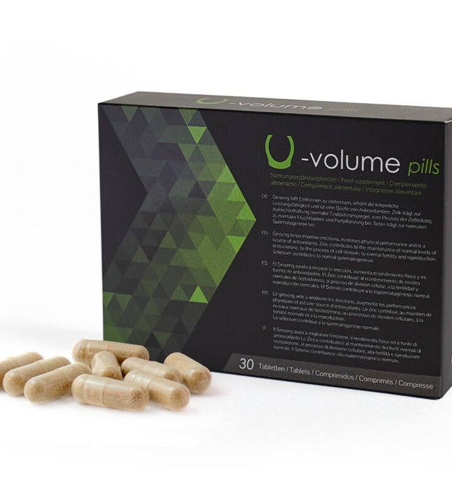 500 COSMETICS - U-VOLUME INCREASE SPERM QUALITY AND QUANTITY - 30 CAPSULES