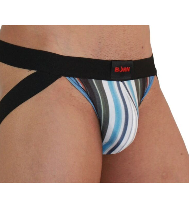 BURN - 009 JOCK MULTICOLOR / BLACK S