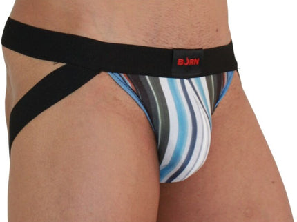 BURN - 009 JOCK MULTICOLOR / BLACK XL