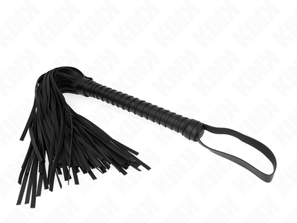 KINK - WHIP WITH BLACK TEXTURED HANDLE 48.5 CM