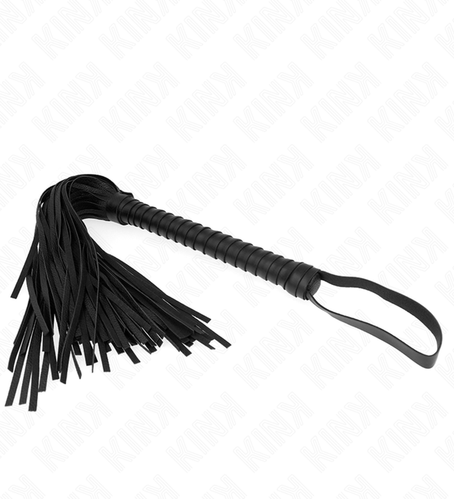 KINK - WHIP WITH BLACK TEXTURED HANDLE 48.5 CM