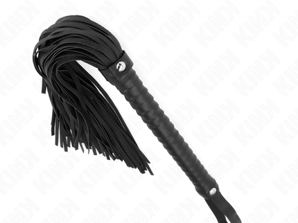 KINK - WHIP WITH BLACK TEXTURED HANDLE 48.5 CM