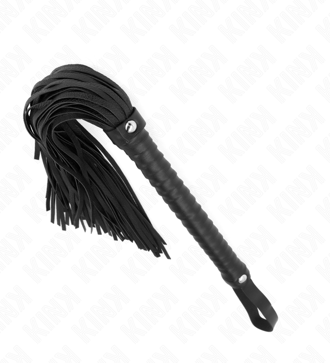 KINK - WHIP WITH BLACK TEXTURED HANDLE 48.5 CM