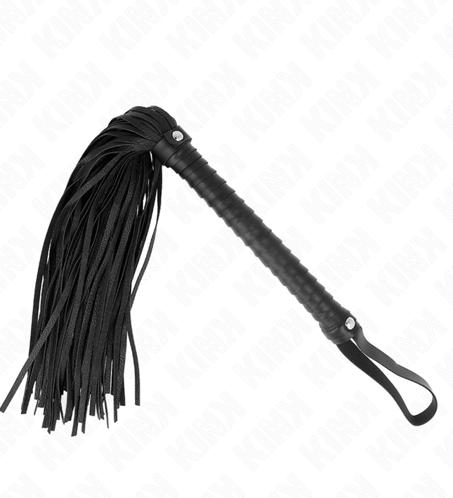 KINK - WHIP WITH BLACK TEXTURED HANDLE 48.5 CM
