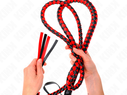 KINK - RED LONG SNAKE WHIP 210 CM