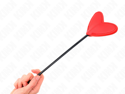 KINK - RED HEART SHAPED PALETTE 33 X 10 CM