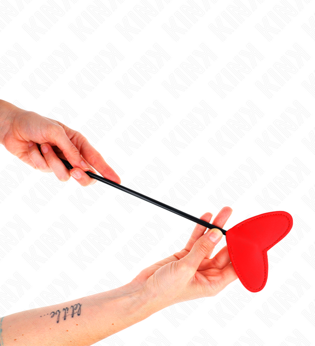 KINK - RED HEART SHAPED PALETTE 33 X 10 CM