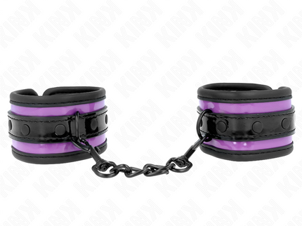 KINK - NEOPRENE WRIST RESTRAINTS LIGHT PURPLE AJUSTABLE 21-28 CM X 5 CM