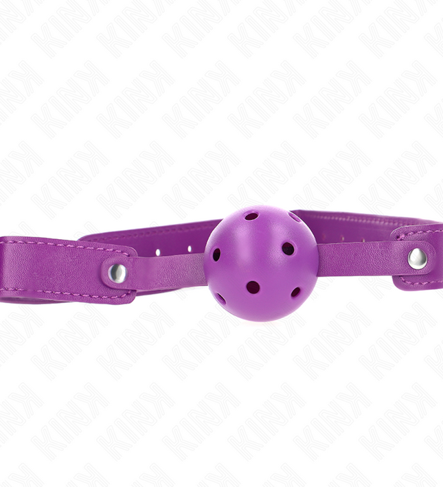 KINK - PURPLE BREATHABLE BALL 4.5 CMGAG 65 x 2.5 CM