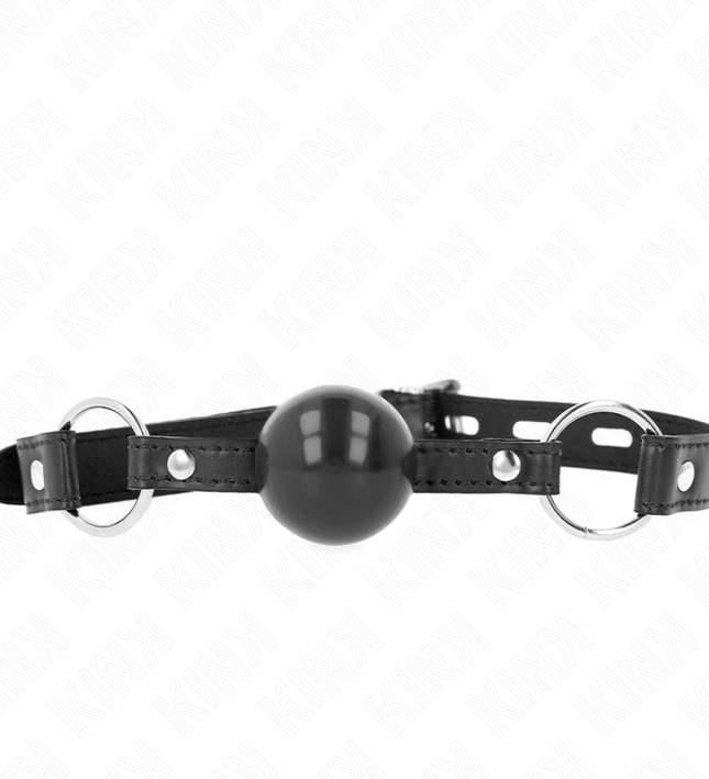 KINK - BLACK TPE BALL 4 CM GAG 60 x 2 CM