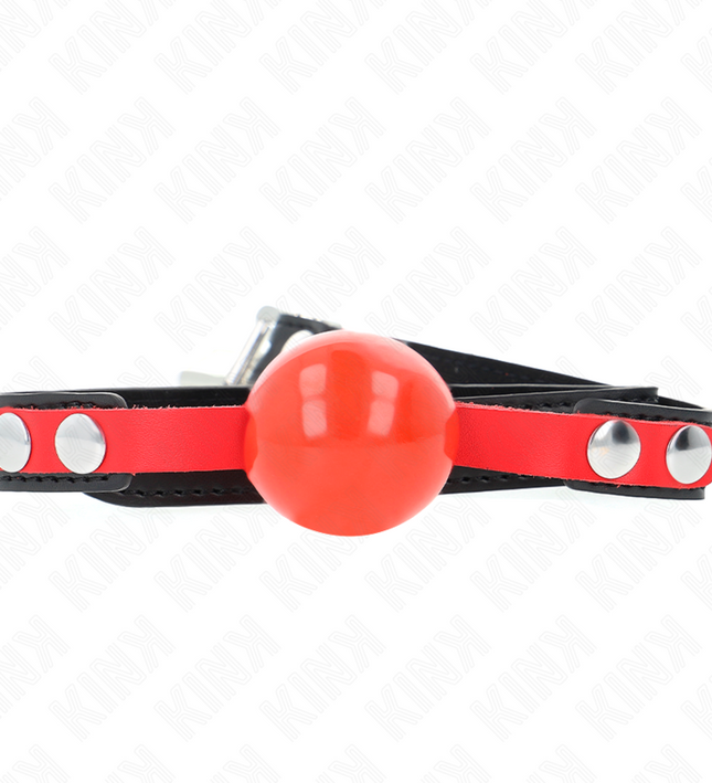 KINK - SOFT TPE BALL 4 CM GAG MODEL 4 60 x 2 CM ADJUSTABLE 37-52 CM