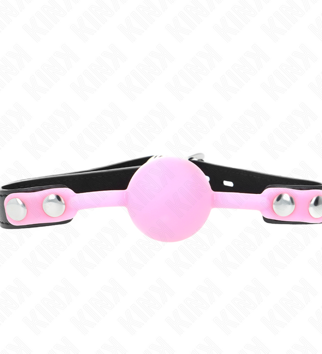 KINK - LUMINOUS SILICONE BALL 4 CM GAG 60 x 2 CM