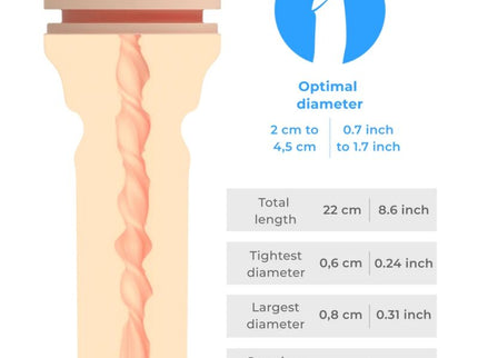 KIIROO - FEEL STROKER EXTRA TIGHT BUTT FLESH