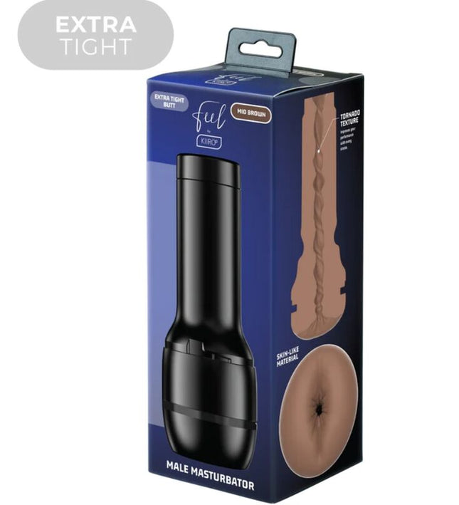 KIIROO - FEEL STROKER EXTRA TIGHT BUTT MID BROWN